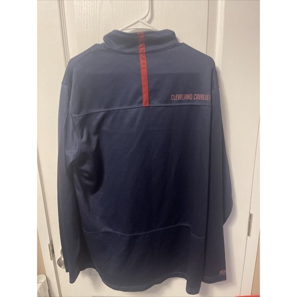Cleveland Cavaliers Wine & Gold United Member Large Pullover Quarter Zip - Picture 2 of 2